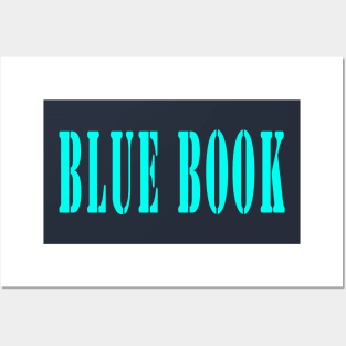 Blue Book Posters and Art